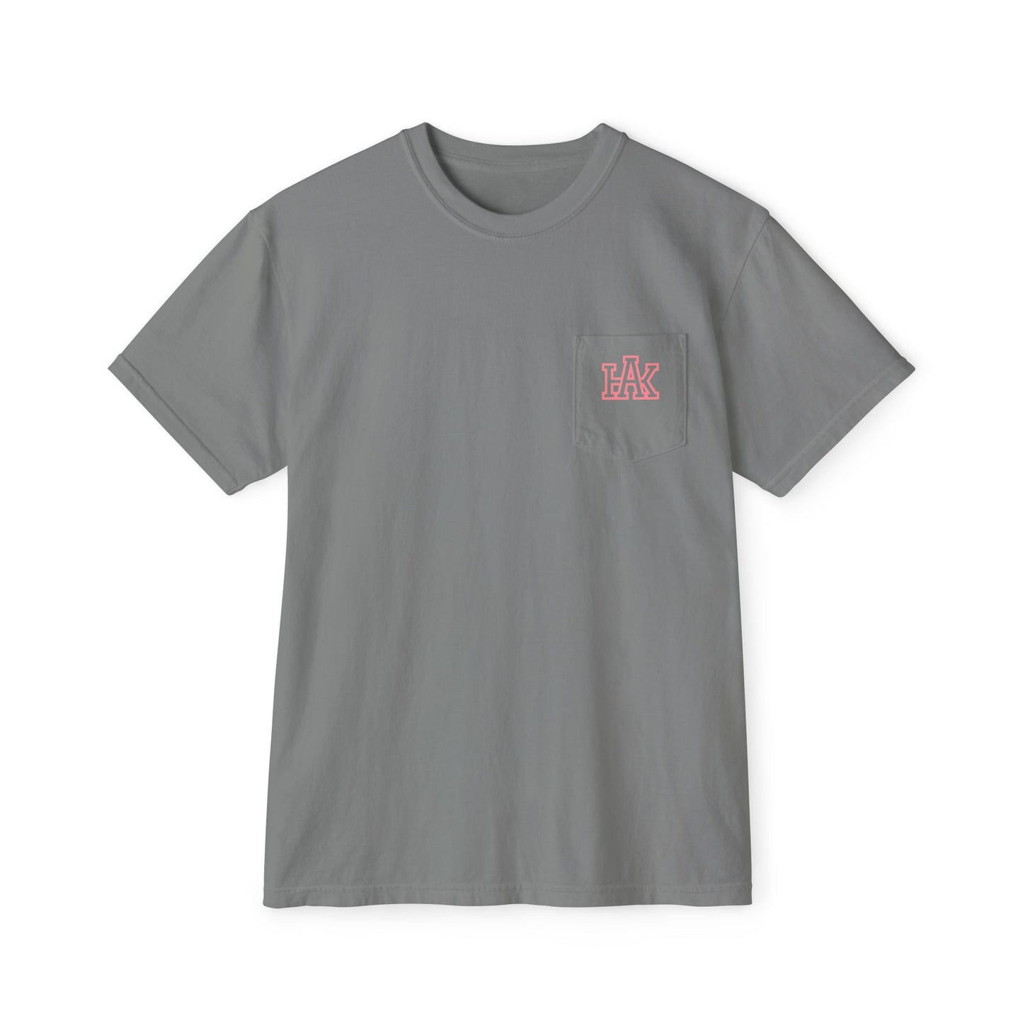 Hustle & Knowledge Unisex Pocket T-Shirt | Garment-Dyed Casual Tee