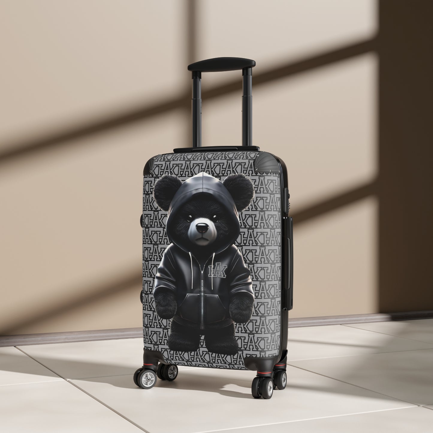 Stylish Bear Design Suitcase for Travel