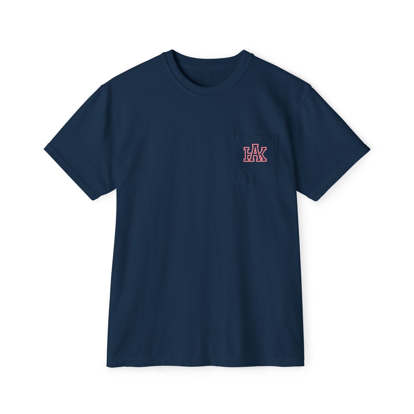 Hustle & Knowledge Unisex Pocket T-Shirt | Garment-Dyed Casual Tee