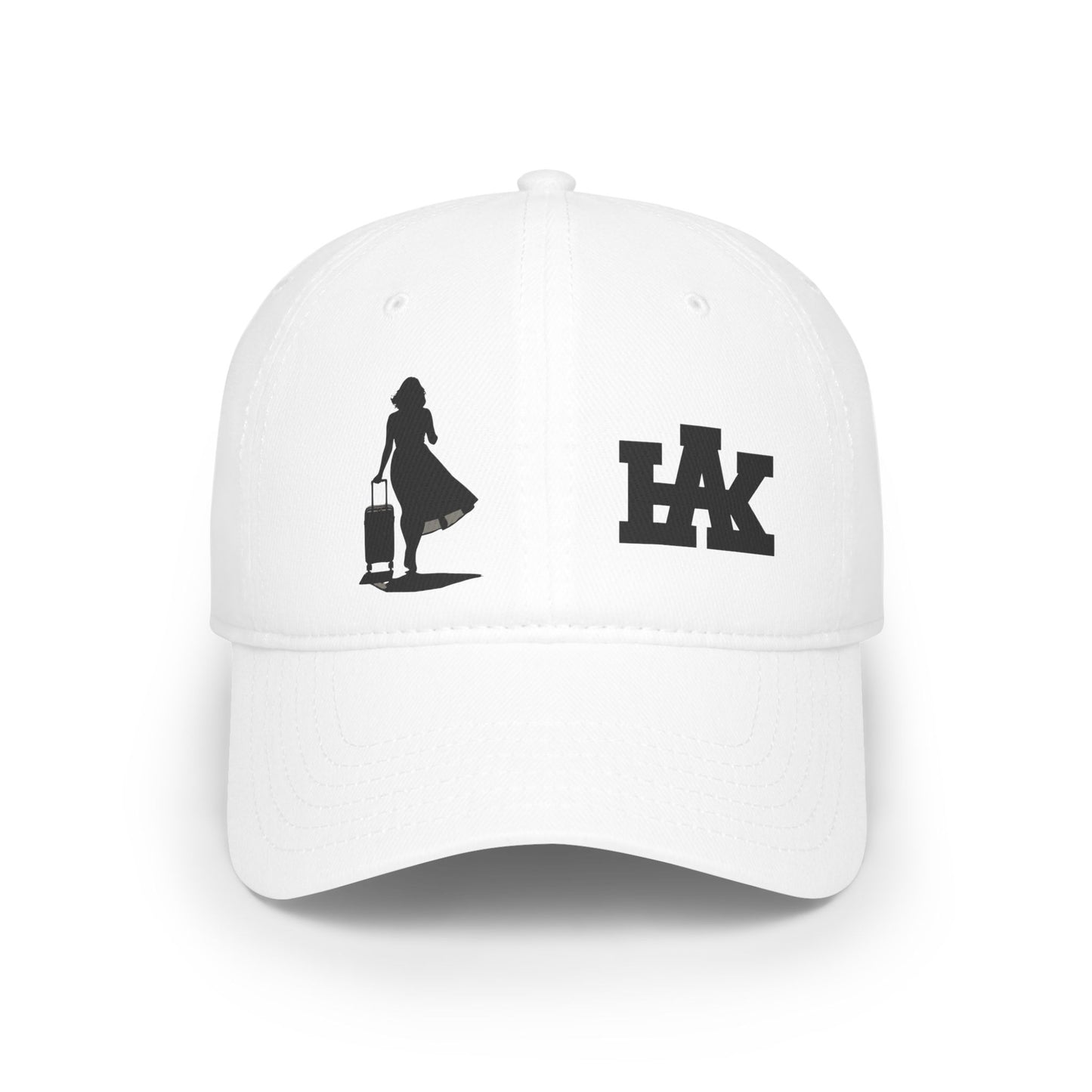 *Travel Style Low Profile Baseball Cap, Vacation Hat, Summer Accessory, Outdoor Gear, Gift for Travelers
