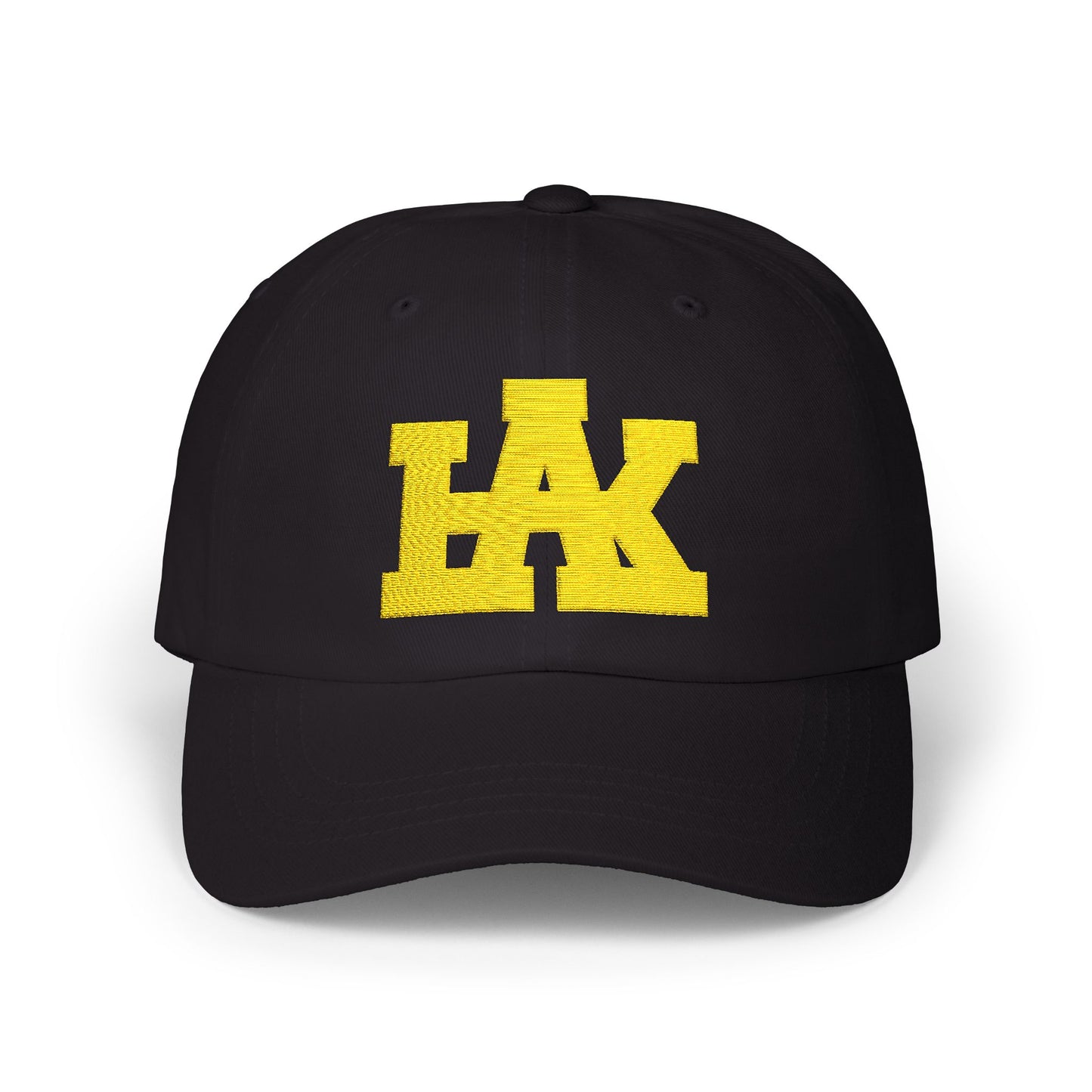 Classic Dad Cap with LAK Embroidery - Trendy Cap for Outdoor Fun, Fashionable Gift for Dads, Casual Wear, Summer Accessory, Sports Cap