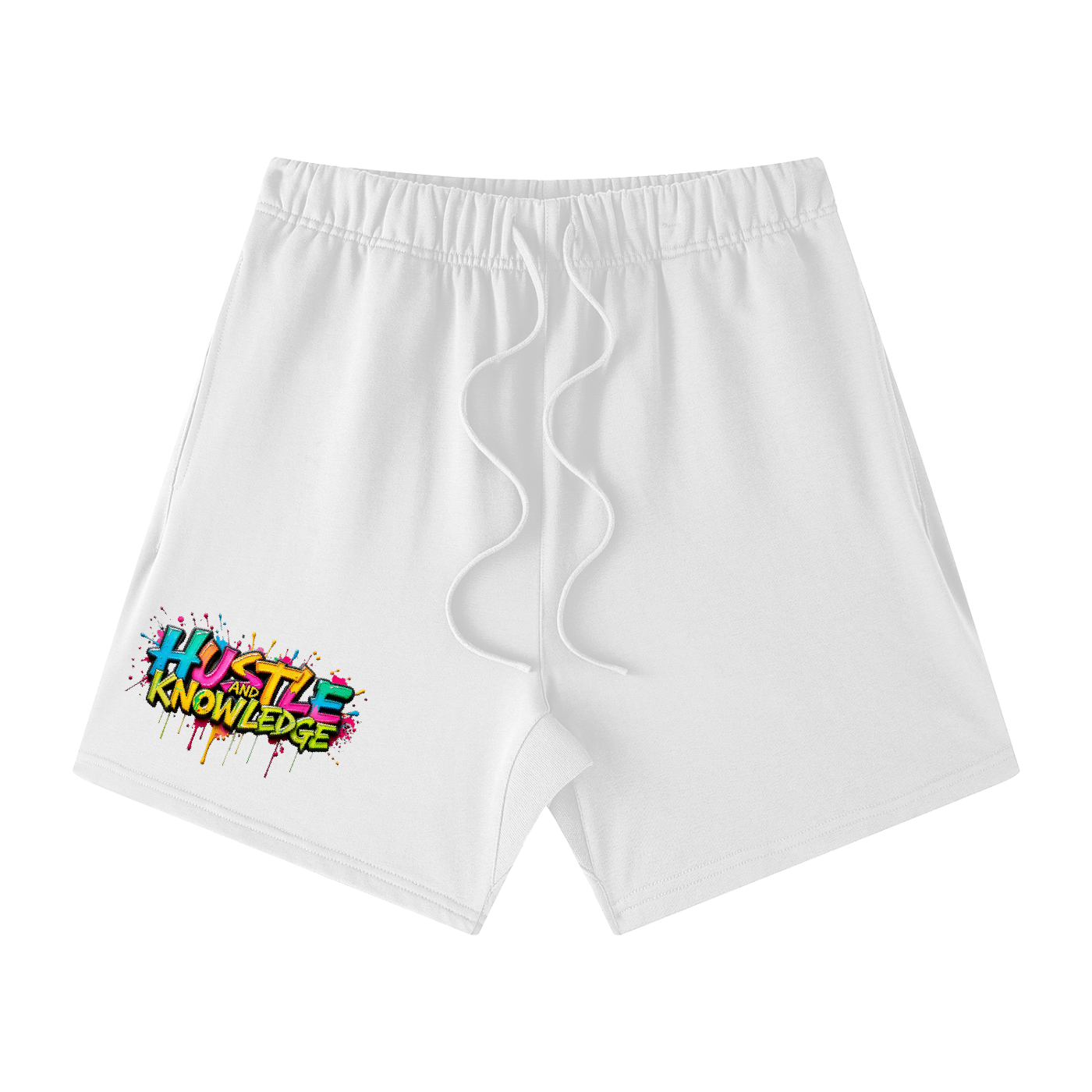 Unisex Earth Tone Loose Fit Cotton Shorts