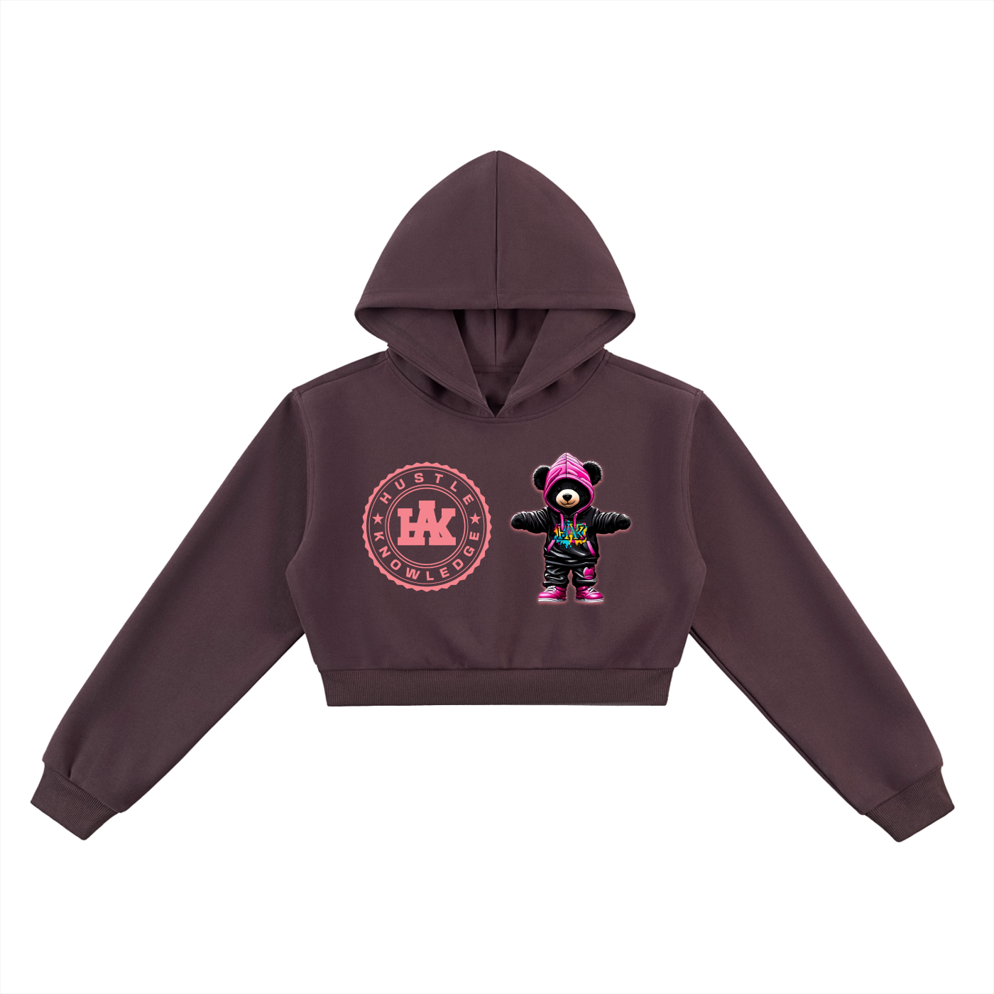 Essential Cropped Hoodie