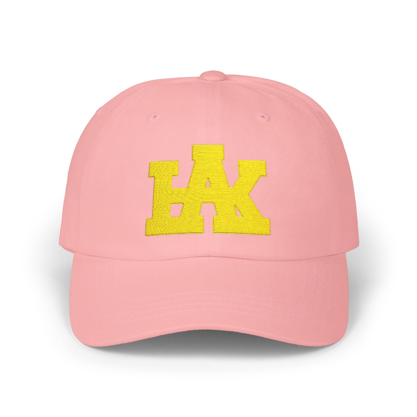 Classic Dad Cap with LAK Embroidery - Trendy Cap for Outdoor Fun, Fashionable Gift for Dads, Casual Wear, Summer Accessory, Sports Cap