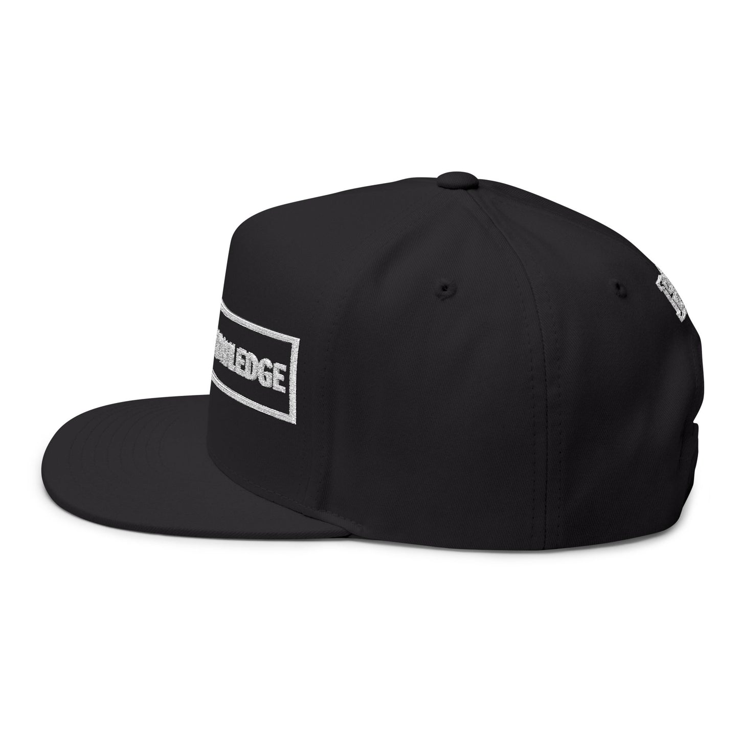 HAT, Embroidered Flat Bill Cap