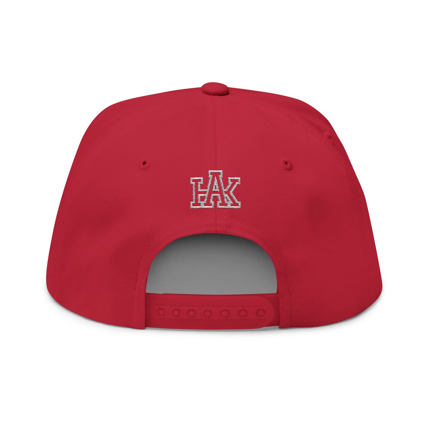 HAT, Embroidered Flat Bill Cap