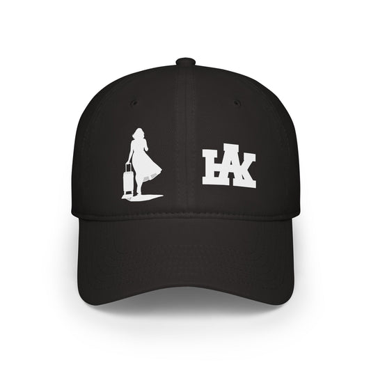 *Travel Style Low Profile Baseball Cap, Vacation Hat, Summer Accessory, Outdoor Gear, Gift for Travelers