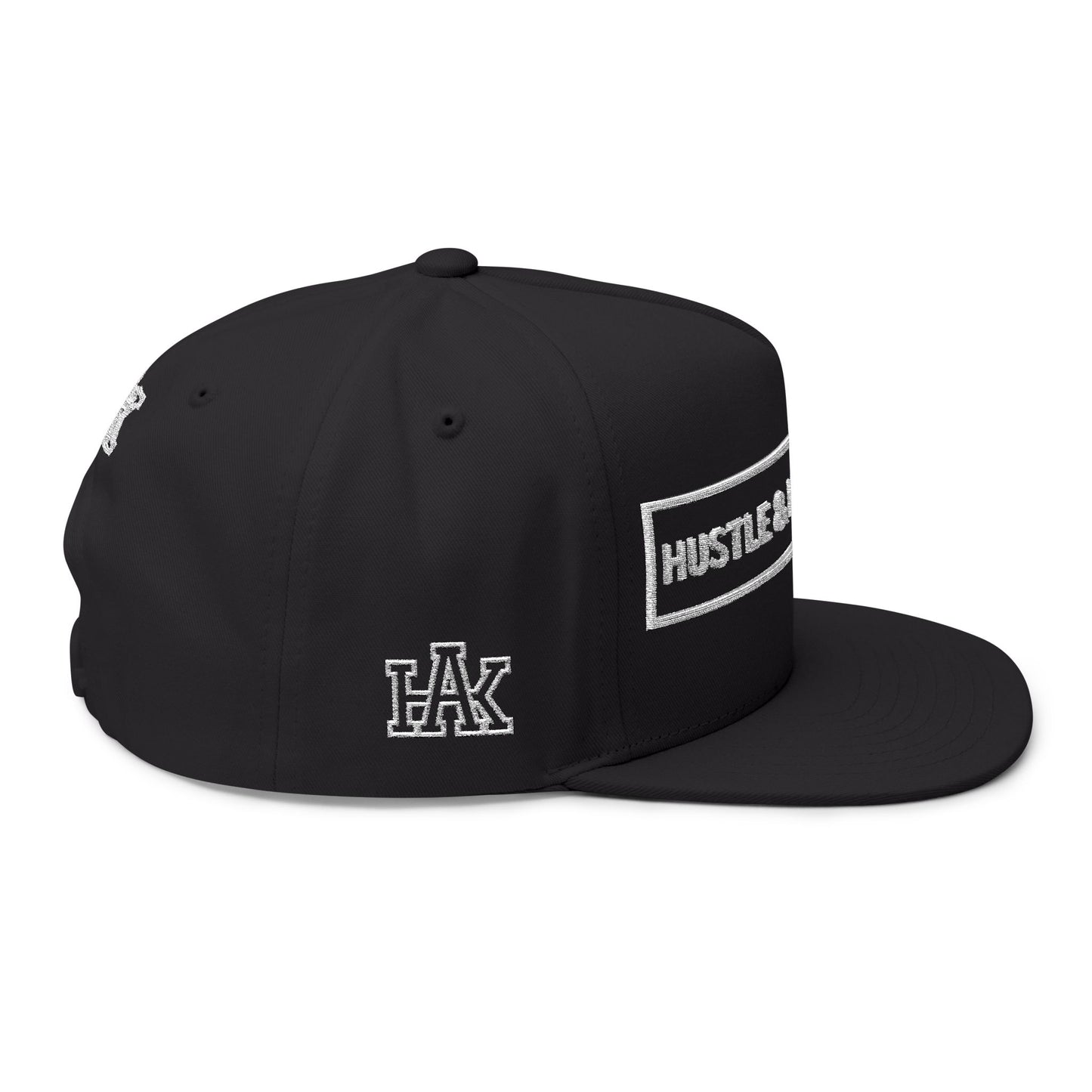 HAT, Embroidered Flat Bill Cap