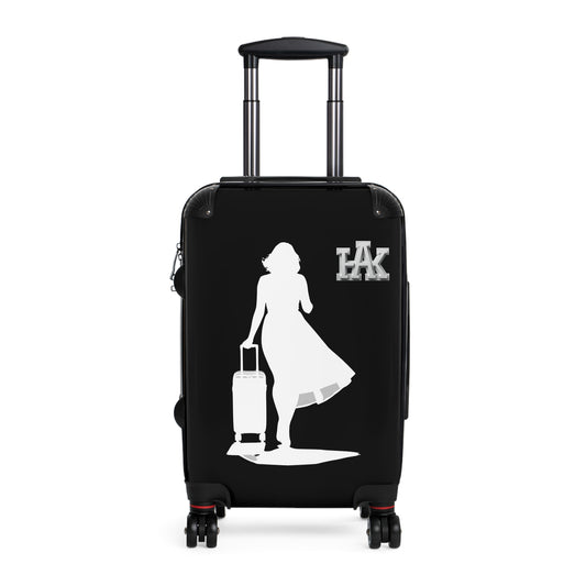 *Travel Suitcase, Stylish Luggage, Fashionable Carry-On, Travel Accessory, Personalized Travel Gift
