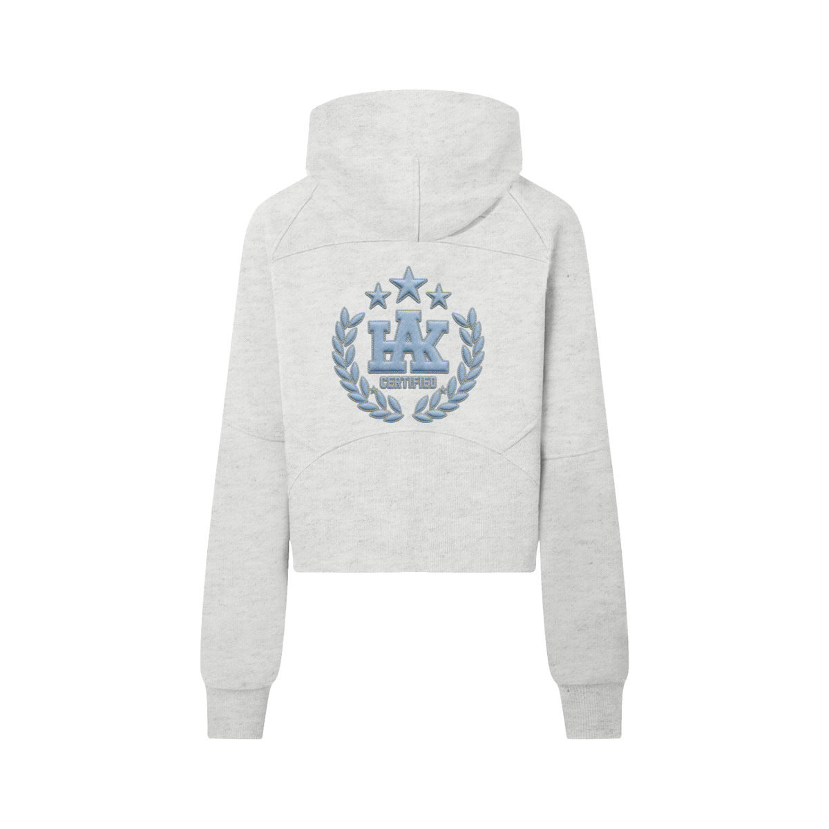 Cropped Half-Zip Hoodie