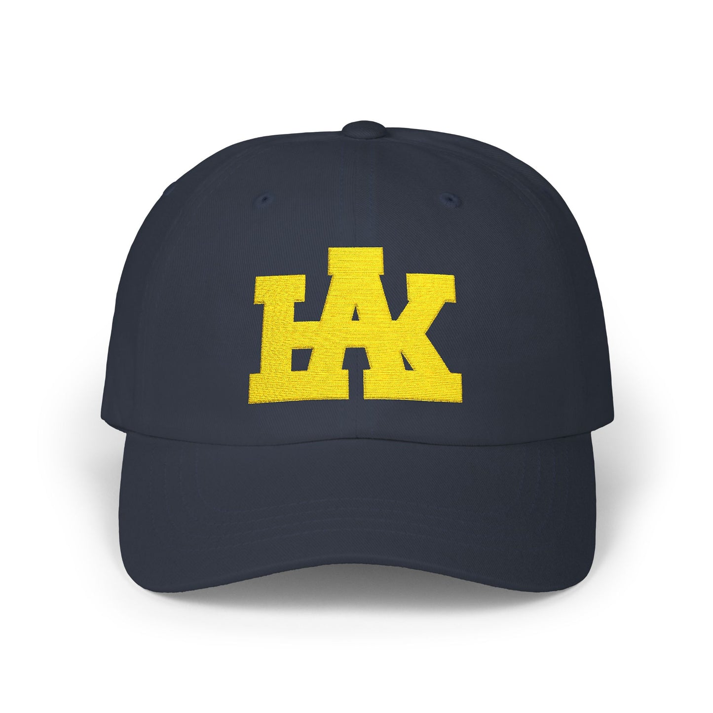 Classic Dad Cap with LAK Embroidery - Trendy Cap for Outdoor Fun, Fashionable Gift for Dads, Casual Wear, Summer Accessory, Sports Cap