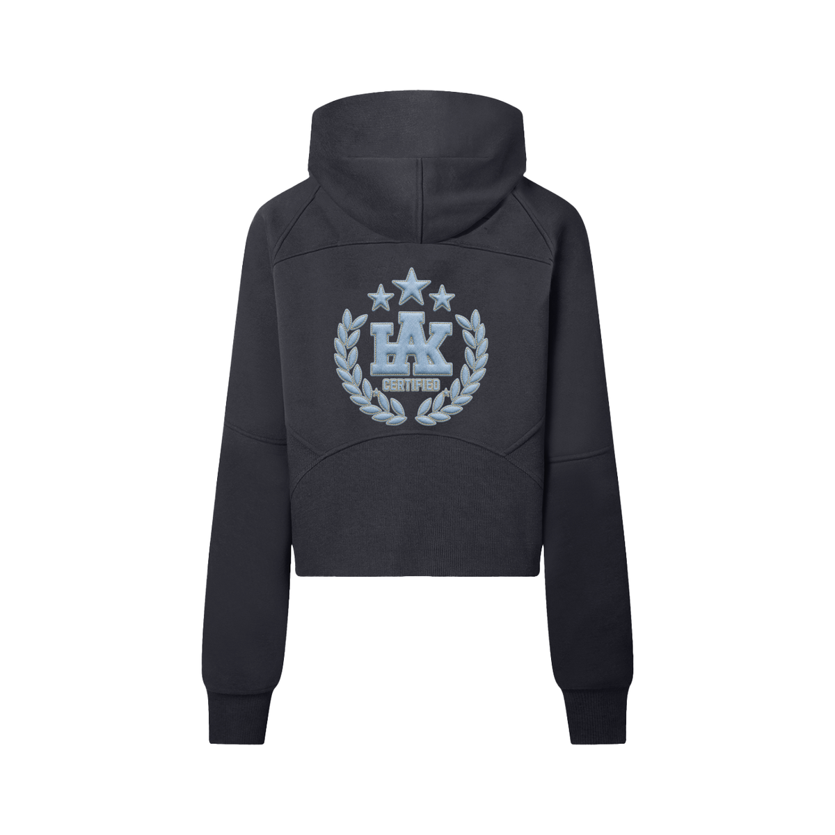 Cropped Half-Zip Hoodie