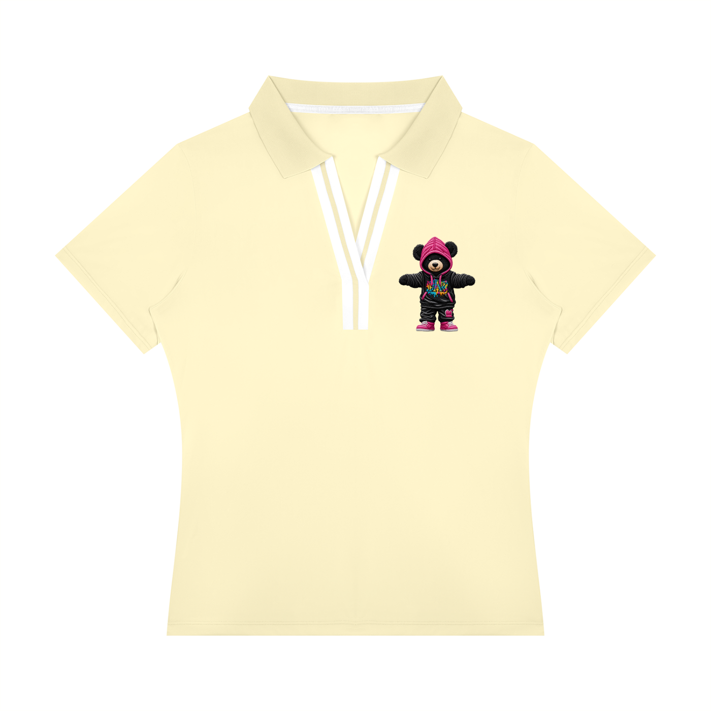 Women’s Color Block Polo Shirt