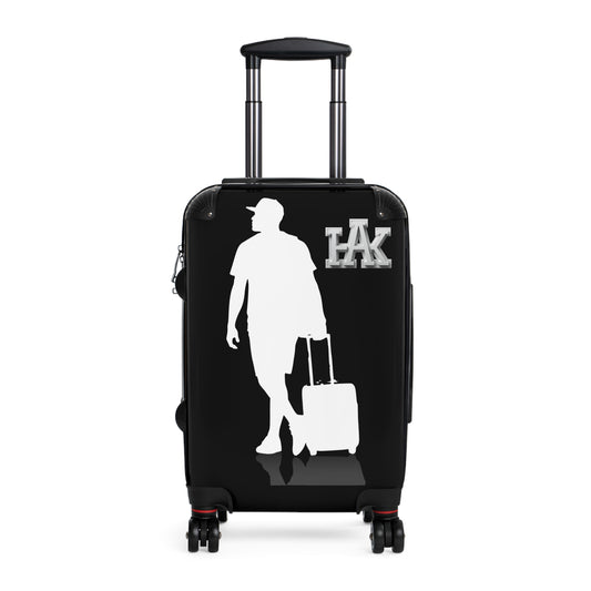 *Travel Suitcase, Stylish Luggage, Fashionable Carry-On, Travel Accessory, Personalized Travel Gift