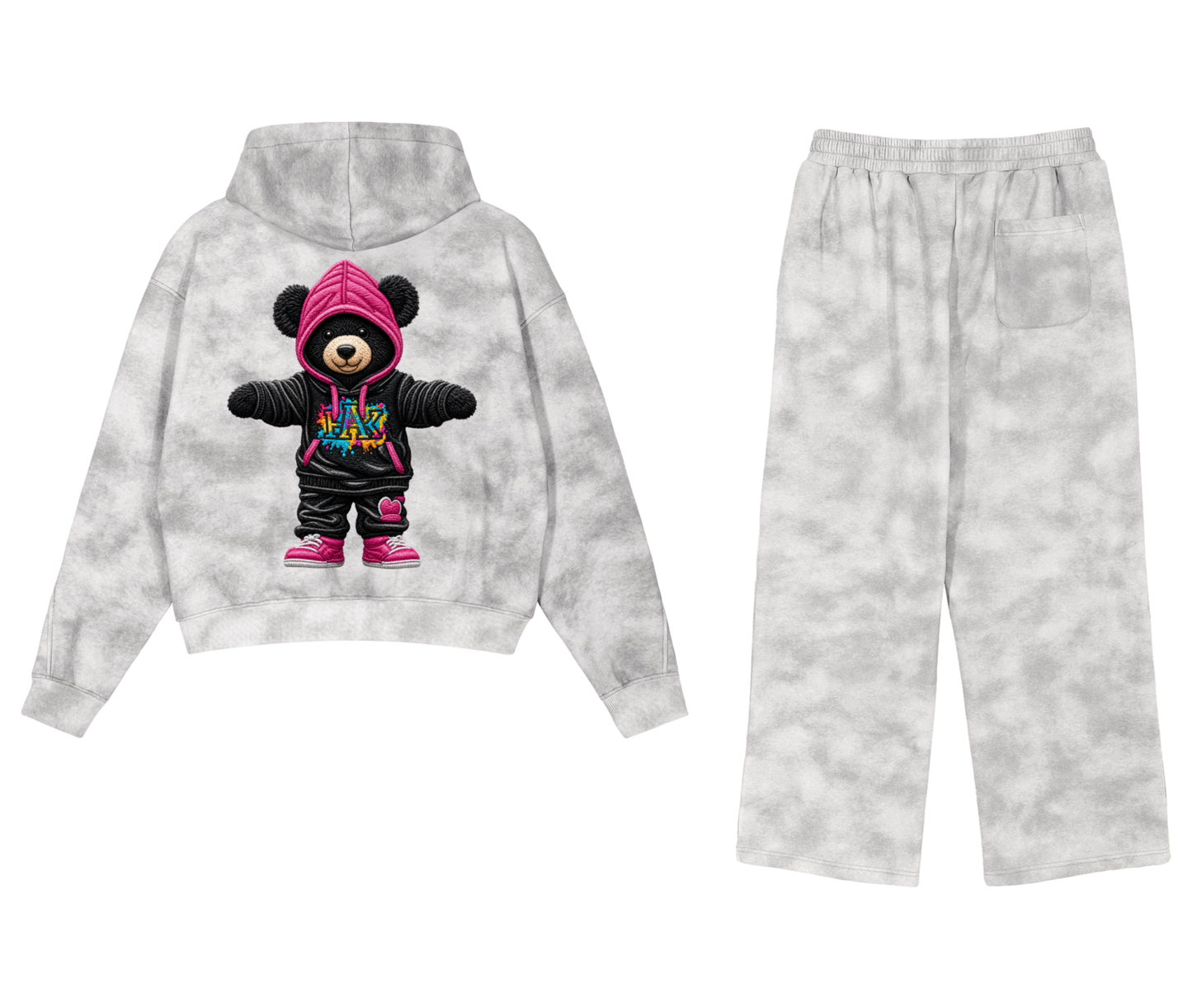 Dirty Washed Fleece Sweatsuit