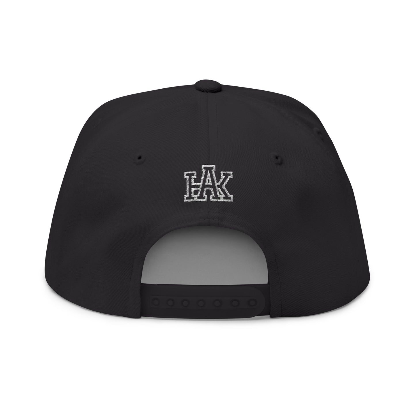 HAT, Embroidered Flat Bill Cap