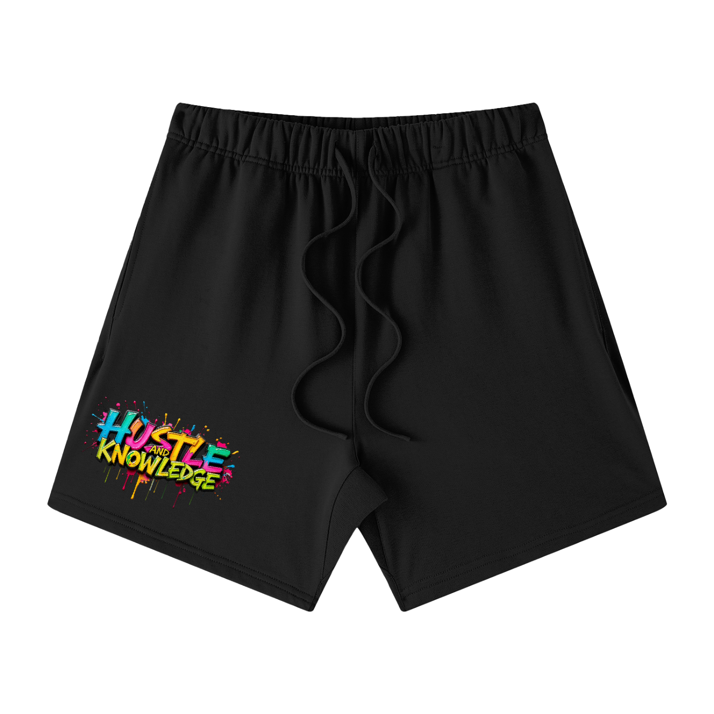 Unisex Earth Tone Loose Fit Cotton Shorts