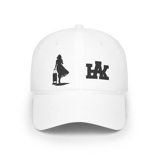 *Travel Style Low Profile Baseball Cap, Vacation Hat, Summer Accessory, Outdoor Gear, Gift for Travelers