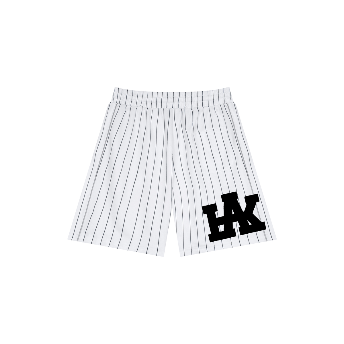 Unisex Striped Loose Fit Shorts