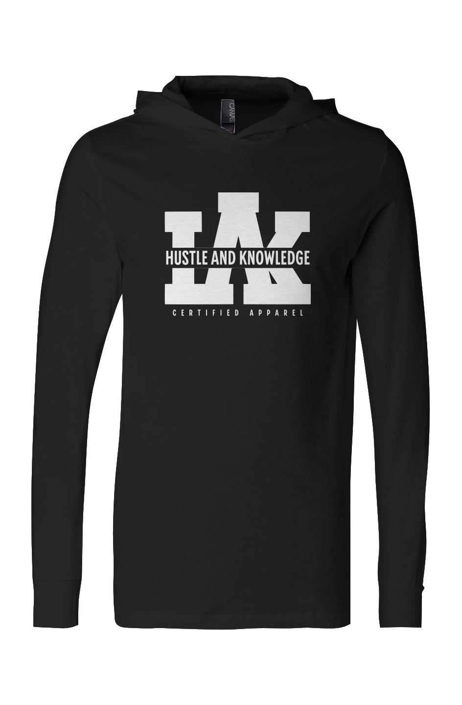 Jersey Hooded Long Sleeve Tee