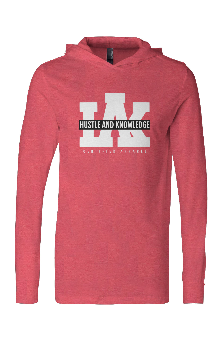 Jersey Hooded Long Sleeve Tee