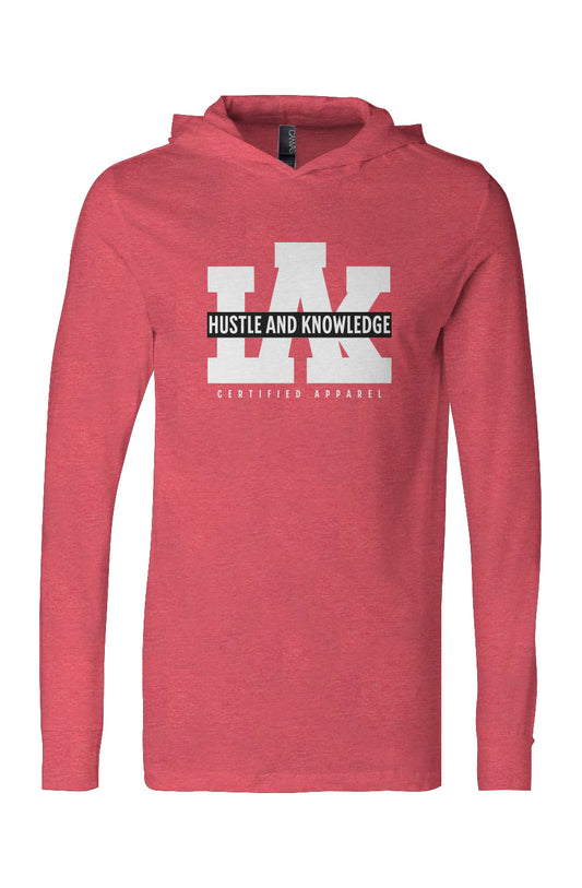 Jersey Hooded Long Sleeve Tee