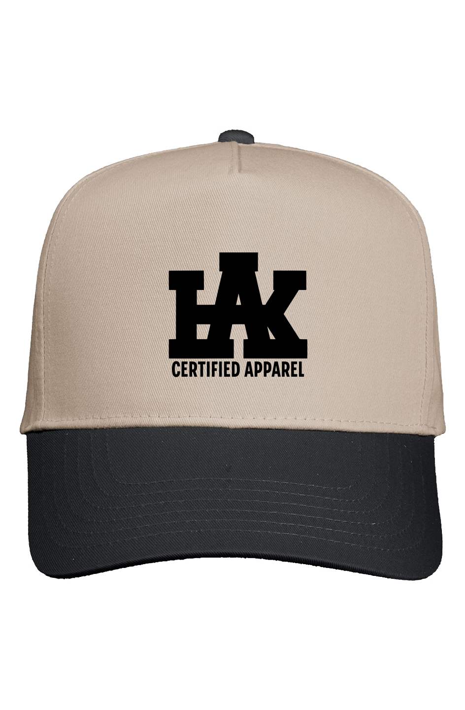 Five Panel Two Tone Cap