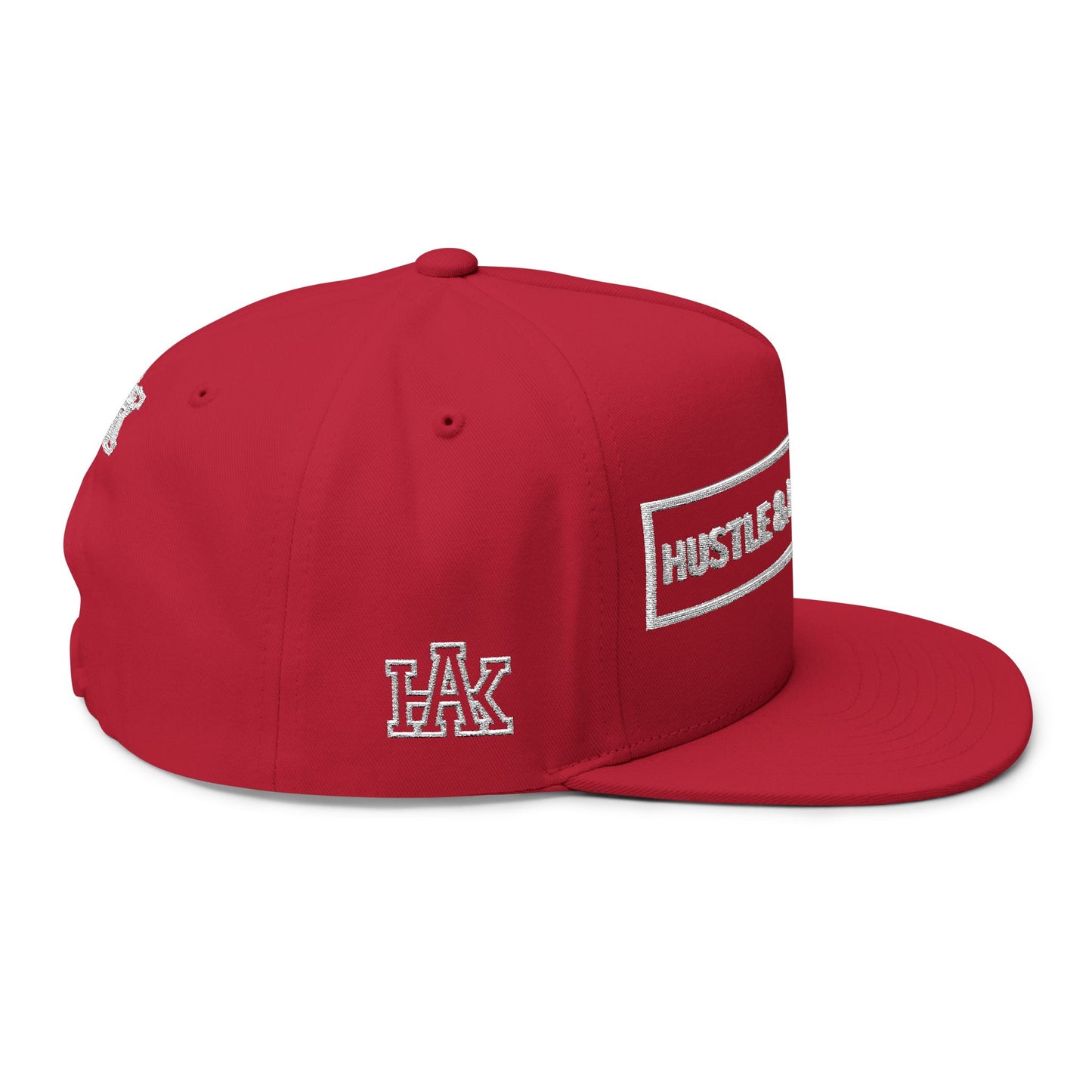 HAT, Embroidered Flat Bill Cap