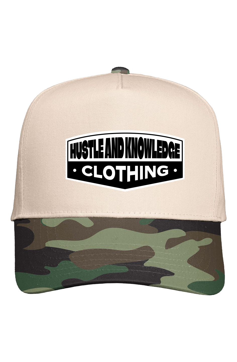 Five Panel Two Tone Cap