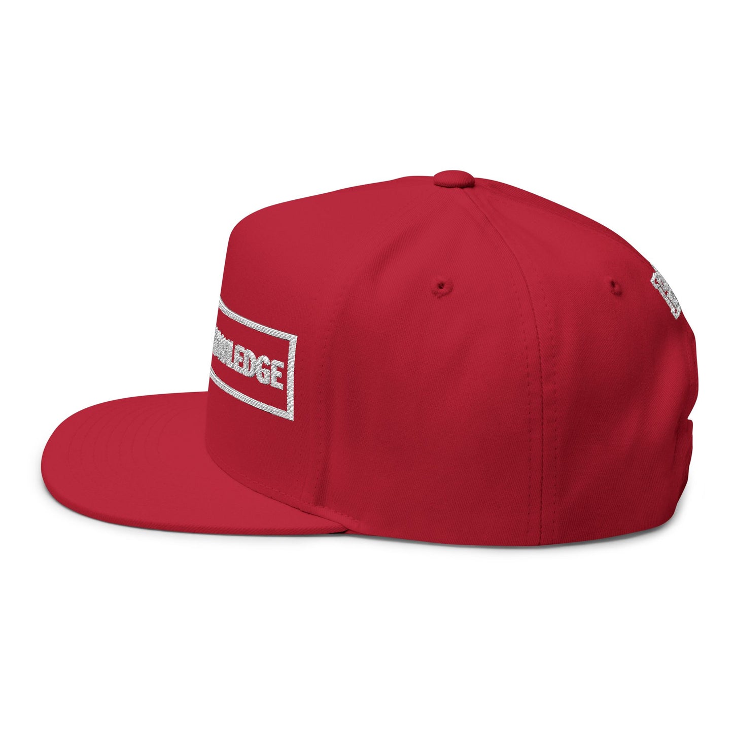 HAT, Embroidered Flat Bill Cap