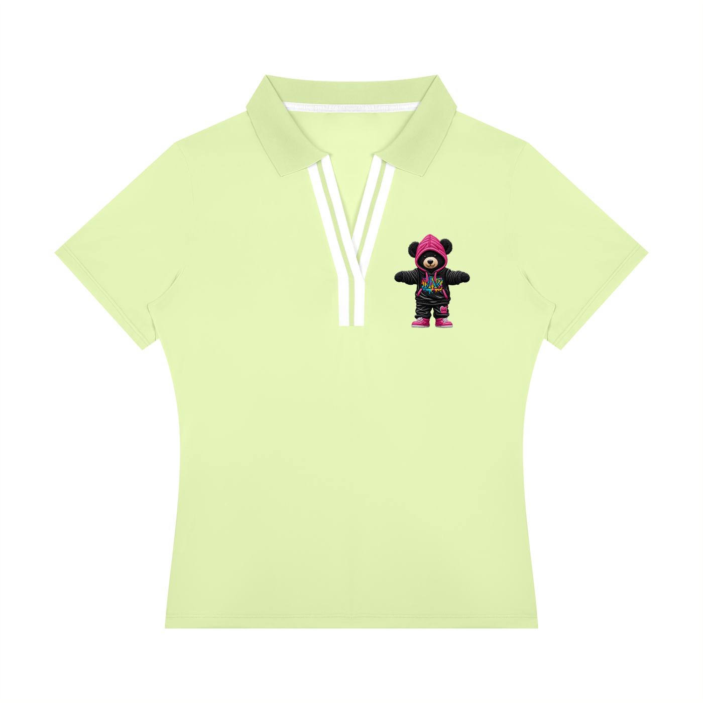 Women’s Color Block Polo Shirt