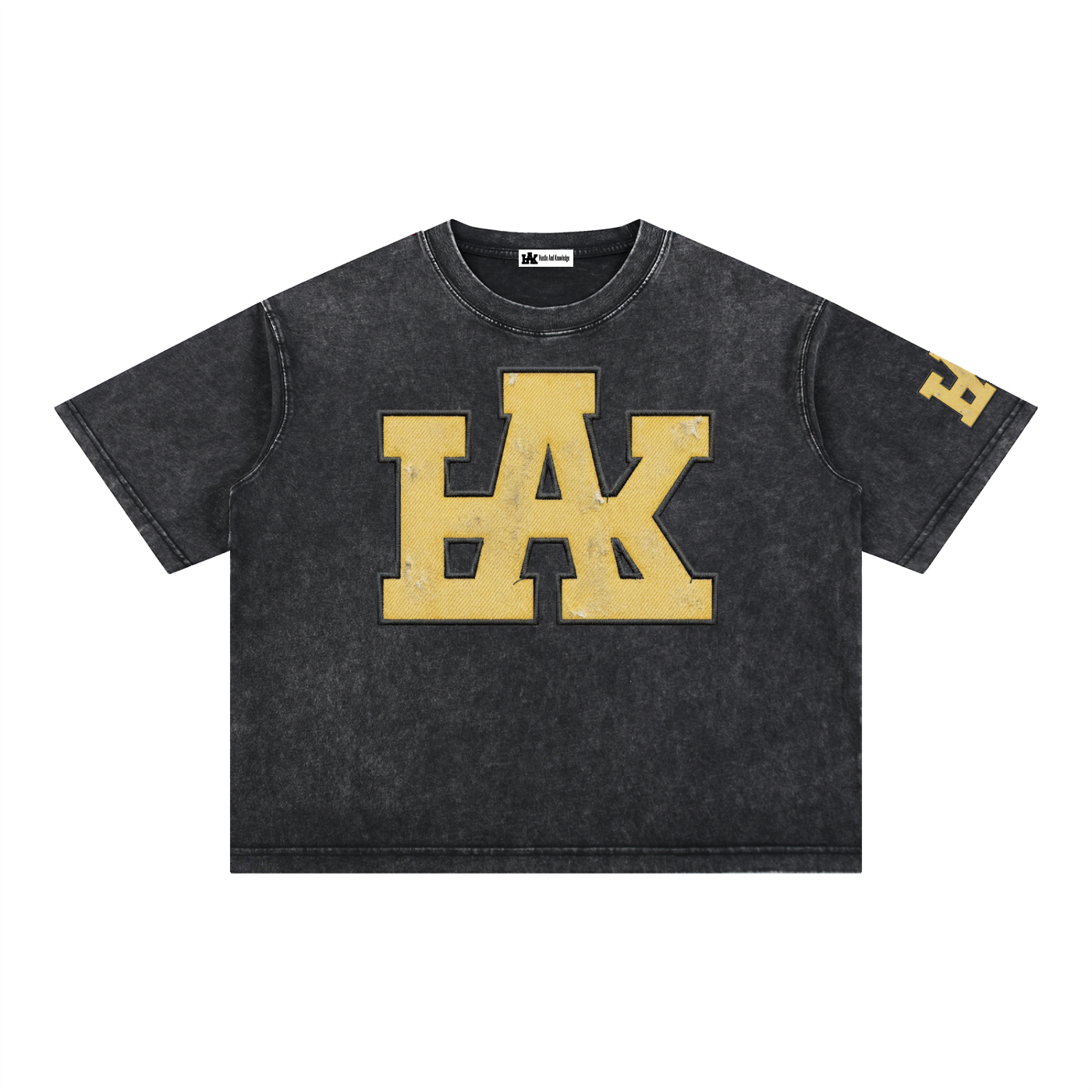 Mineral Wash Boxy Cotton T-Shirt