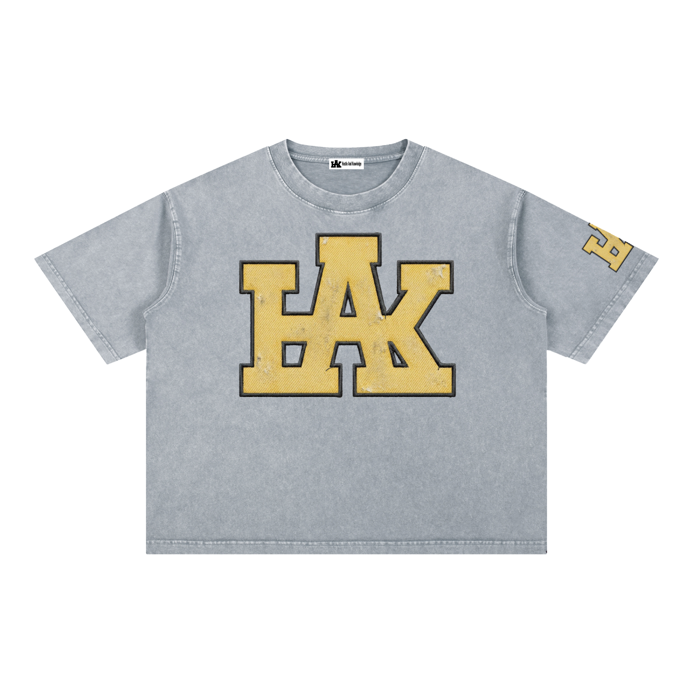 Mineral Wash Boxy Cotton T-Shirt