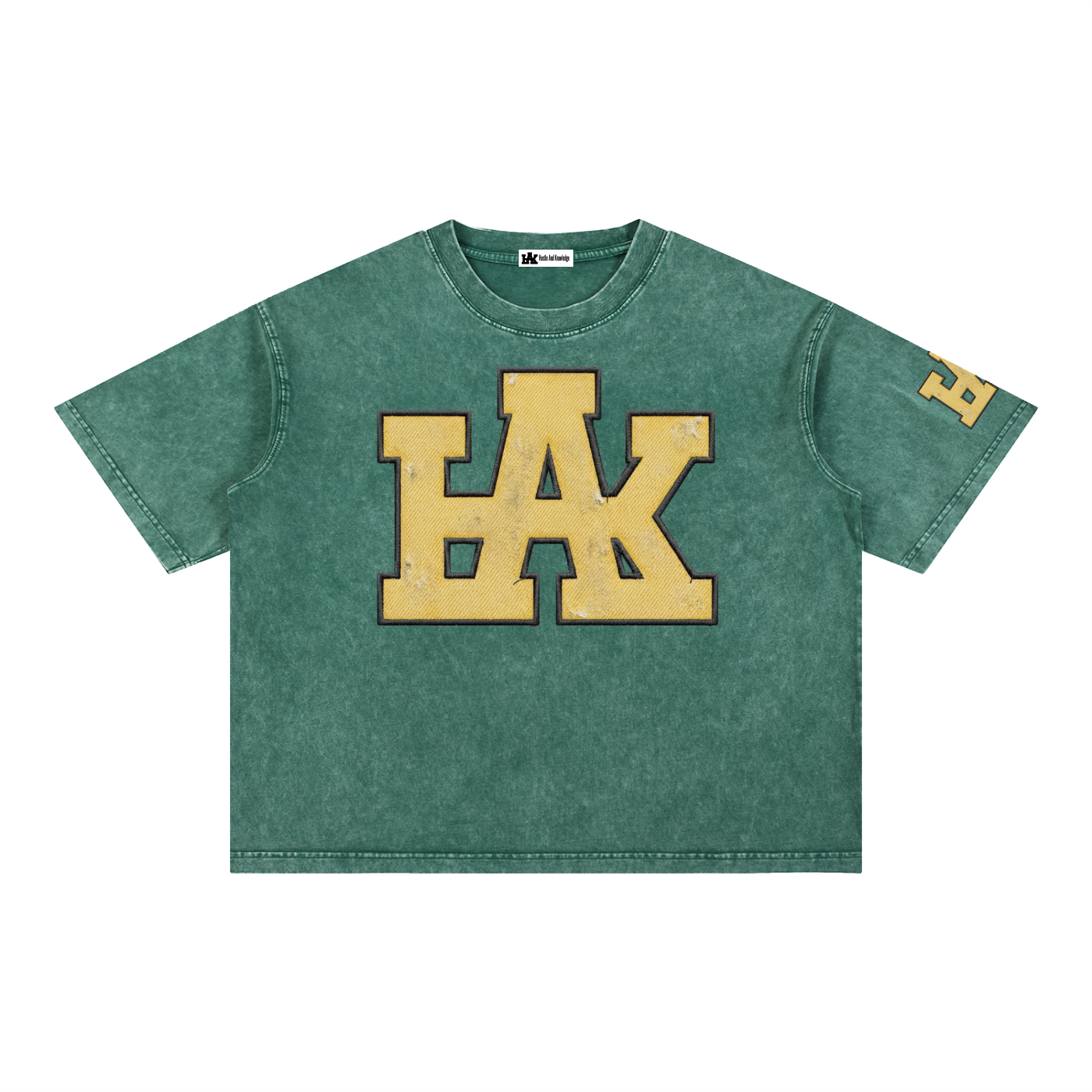 Mineral Wash Boxy Cotton T-Shirt