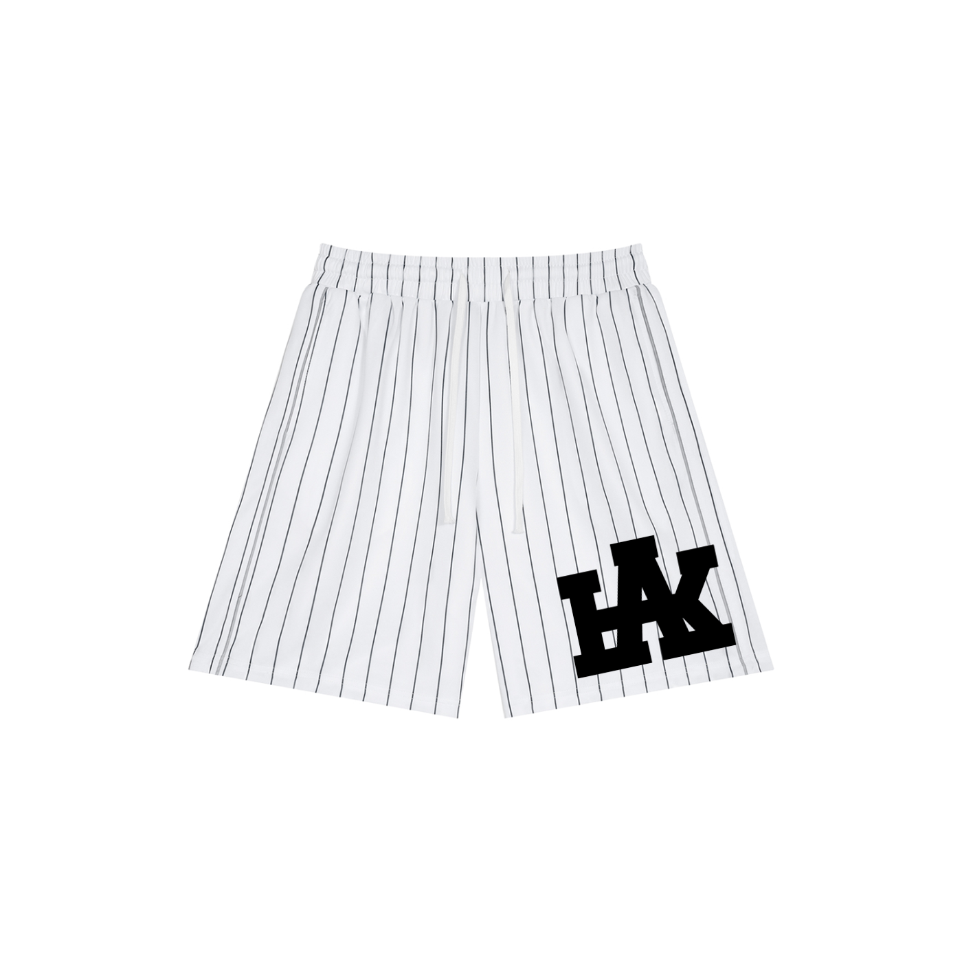 Unisex Striped Loose Fit Shorts