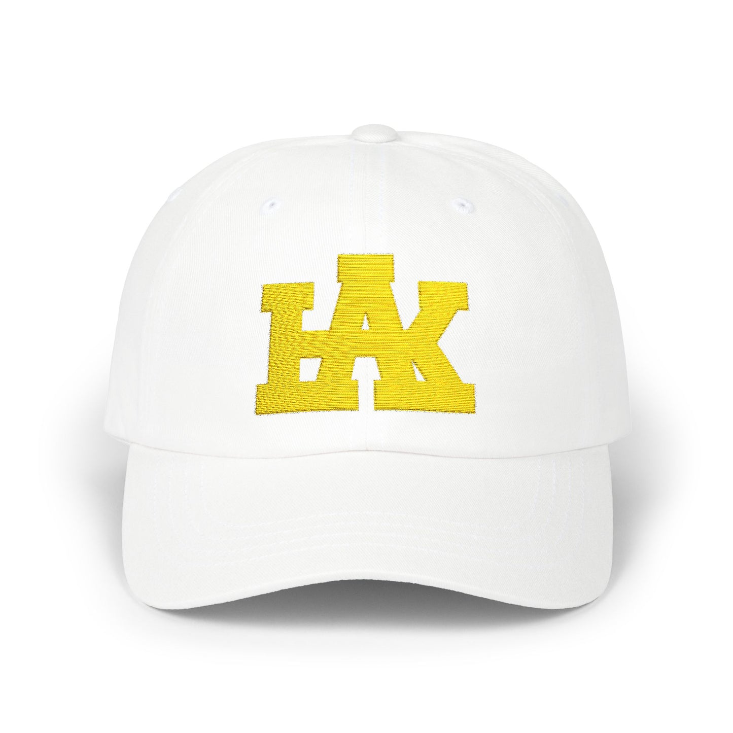 Classic Dad Cap with LAK Embroidery - Trendy Cap for Outdoor Fun, Fashionable Gift for Dads, Casual Wear, Summer Accessory, Sports Cap