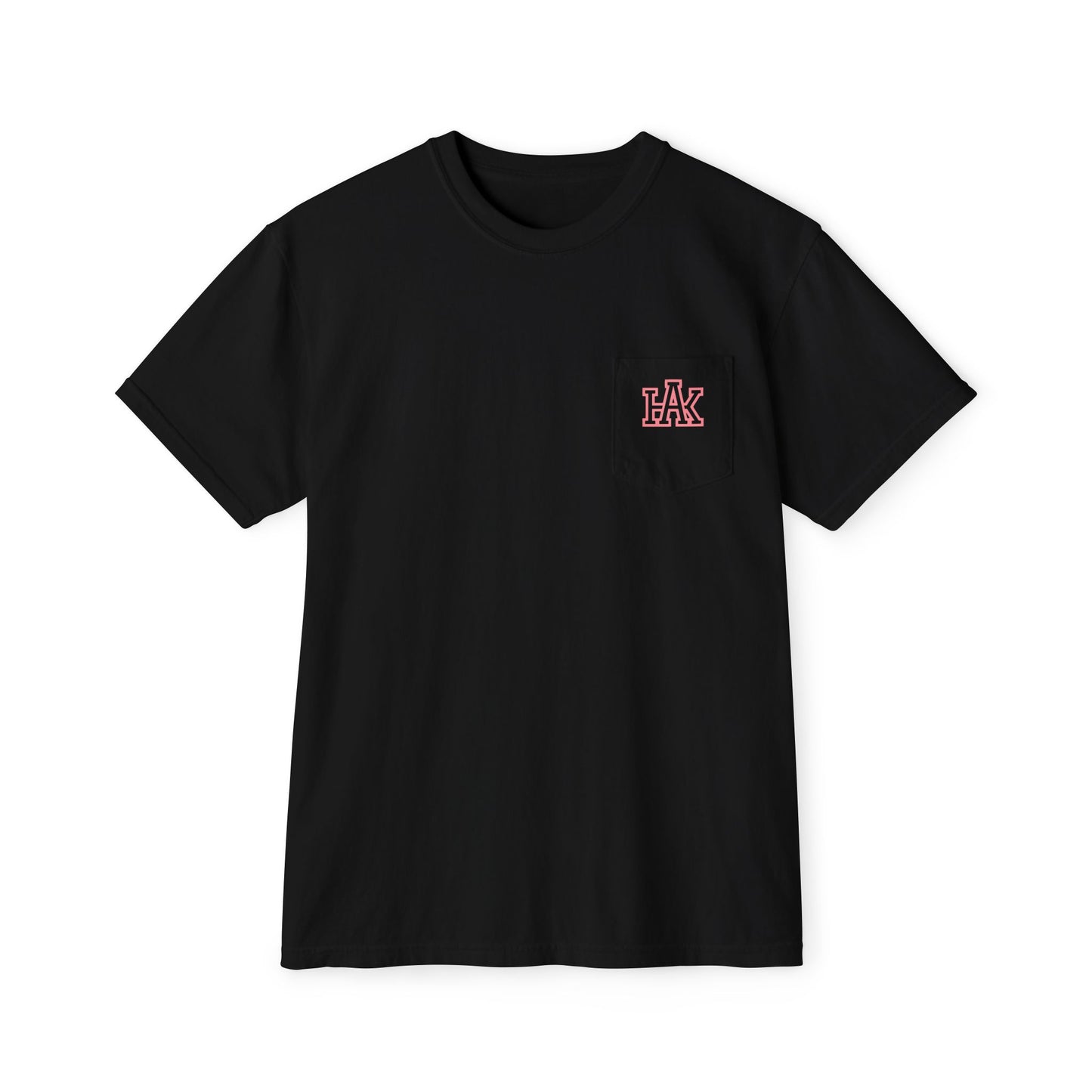 Hustle & Knowledge Unisex Pocket T-Shirt | Garment-Dyed Casual Tee