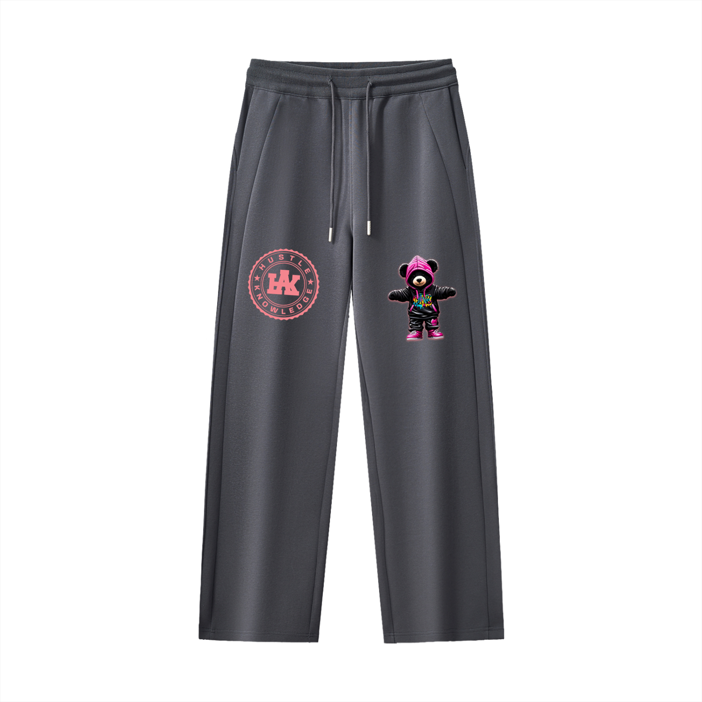 Essential Drawstring Straight-Leg Sweatpants