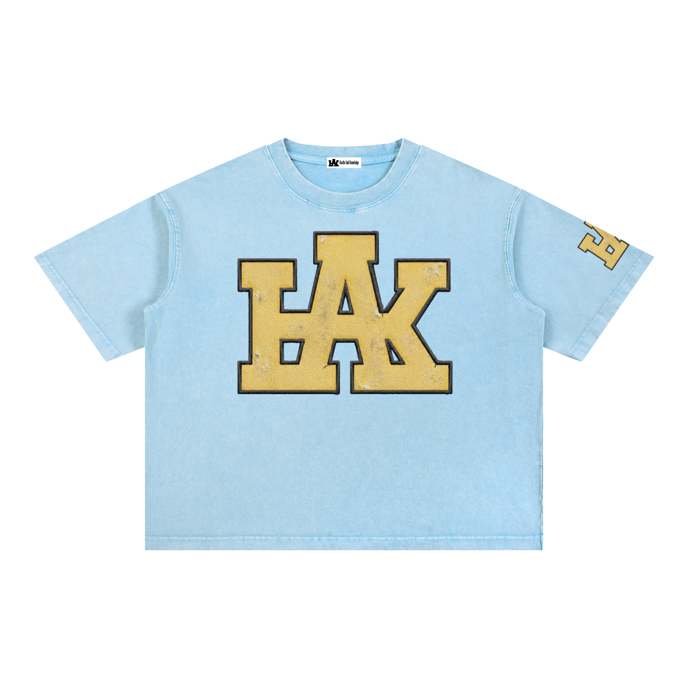 Mineral Wash Boxy Cotton T-Shirt