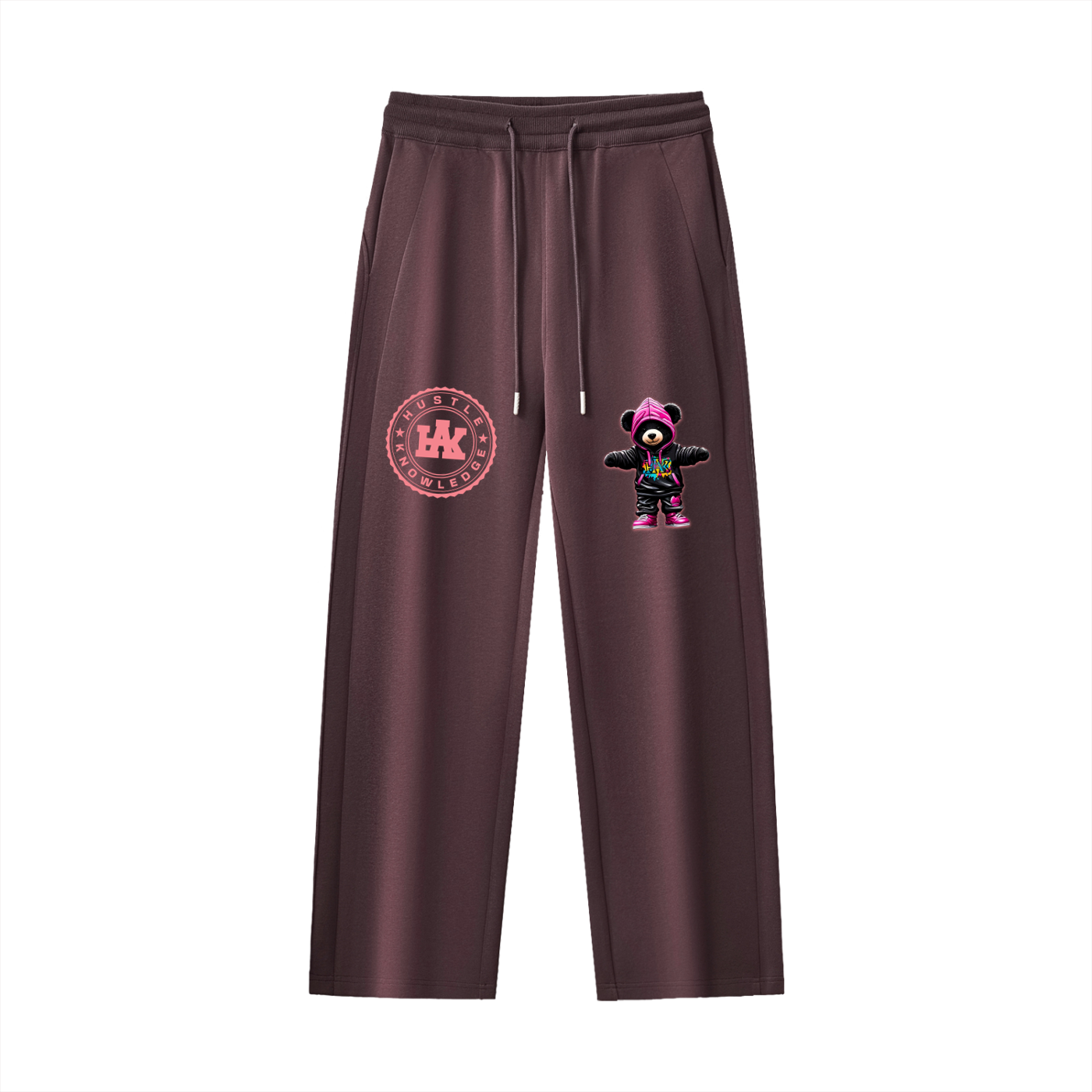 Essential Drawstring Straight-Leg Sweatpants