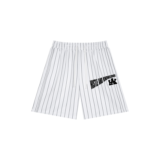 Unisex Striped Loose Fit Shorts