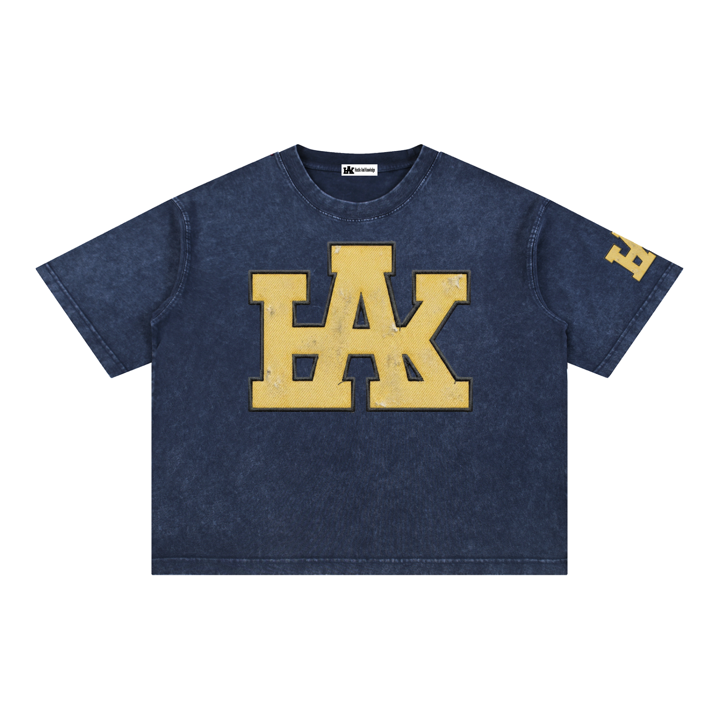 Mineral Wash Boxy Cotton T-Shirt