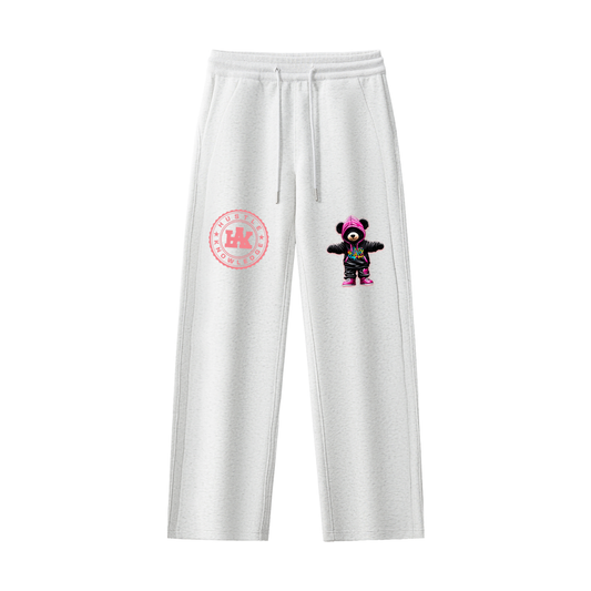 Essential Drawstring Straight-Leg Sweatpants